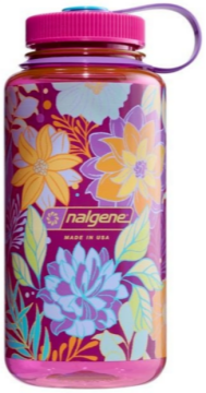 Nalgene 32oz WM Magenta w/Botanical Florals Suluk