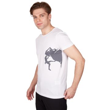 Alpinist Camp Erkek T-Shirt Beyaz