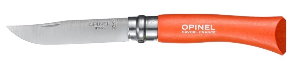 Opinel Inox 7 No Turuncu Renkli Çakı (001426)