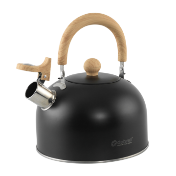 Outwell Tea Break Kettle Lux 1.8 Litre M Black Düdüklü Çaydanlık Demlik
