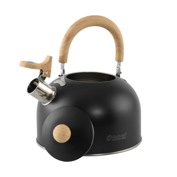 Outwell Tea Break Kettle Lux 1.8 Litre M Black Düdüklü Çaydanlık Demlik