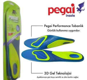Pegai Insole Performance 3d Jel Tabanlık