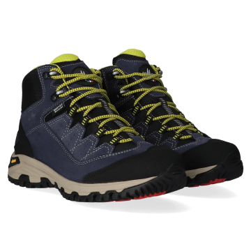 Lomer Italy Sella II MTX High Suede Waterproof Vibram Süet Deri Kadın Bot Flag