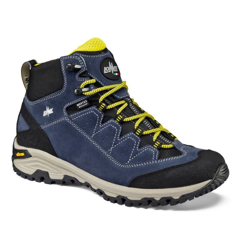 Lomer Italy Sella II MTX High Suede Waterproof Vibram Süet Deri Kadın Bot Flag