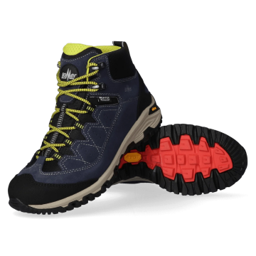 Lomer Italy Sella II MTX High Suede Waterproof Vibram Süet Deri Kadın Bot Flag