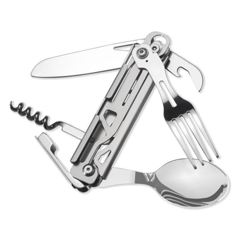 Grand Harvest GHKS002 Multi Fonksiyonel Çatal Bıçak Kaşık Tirbüşon Set MZ