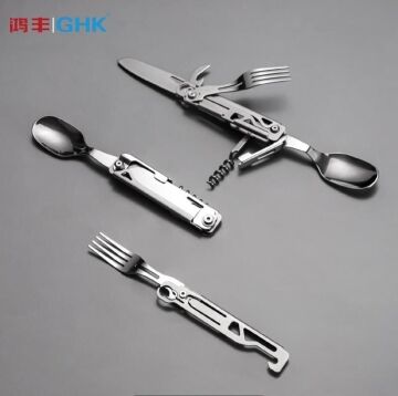 Grand Harvest GHKS002 Multi Fonksiyonel Çatal Bıçak Kaşık Tirbüşon Set MZ