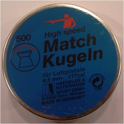 H&n Match Kugeln 4.5 Cal Havali Tabanca Saçmasi