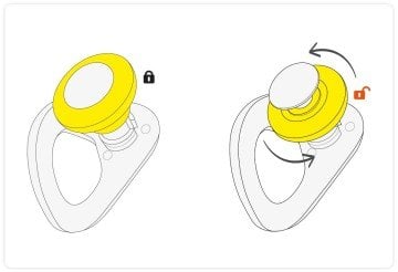 PETZL PULSE Çıkartılabilir Bolt P37S