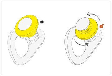 PETZL PULSE Çıkartılabilir Bolt P37S