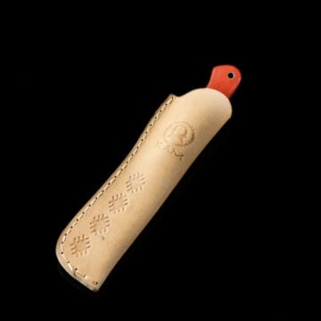 KAM Bushcraft Av Bıçağı Bıçak Kızıl Mikarta - B 40 D2
