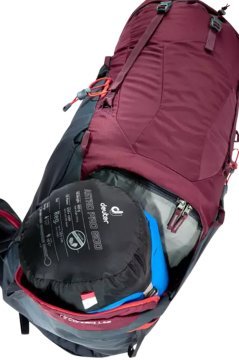 DEUTER Aircontact Lite 45 + 10 SL Sırt Çantası maron-graphite