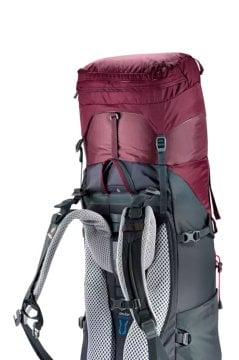 DEUTER Aircontact Lite 45 + 10 SL Sırt Çantası maron-graphite