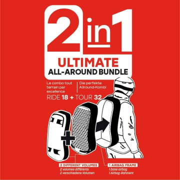 ARVA SWITCH Çanta Seti (RIDE18 + TOUR32)