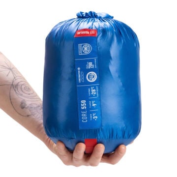 PAJAK Core 550 Regular Ultralight -9 Derece 915 Gr 700 Fill RDS Ördek Tüyü Uyku Tulumu EN13537