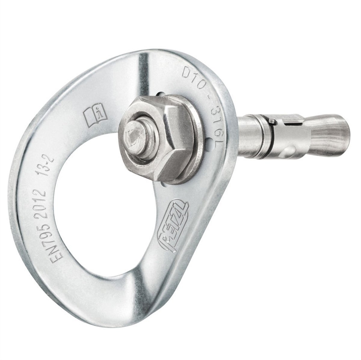 PETZL COEUR Paslanmaz Bolt Seti - 20 adet