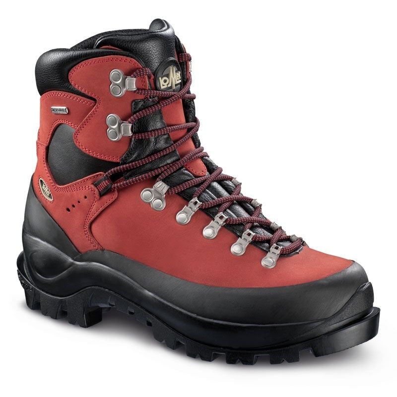 Lomer Italy Everest STX Waterproof Vibram 2,8 mm Deri Erkek Bot Red (Otomatik Krampon Uyumlu)