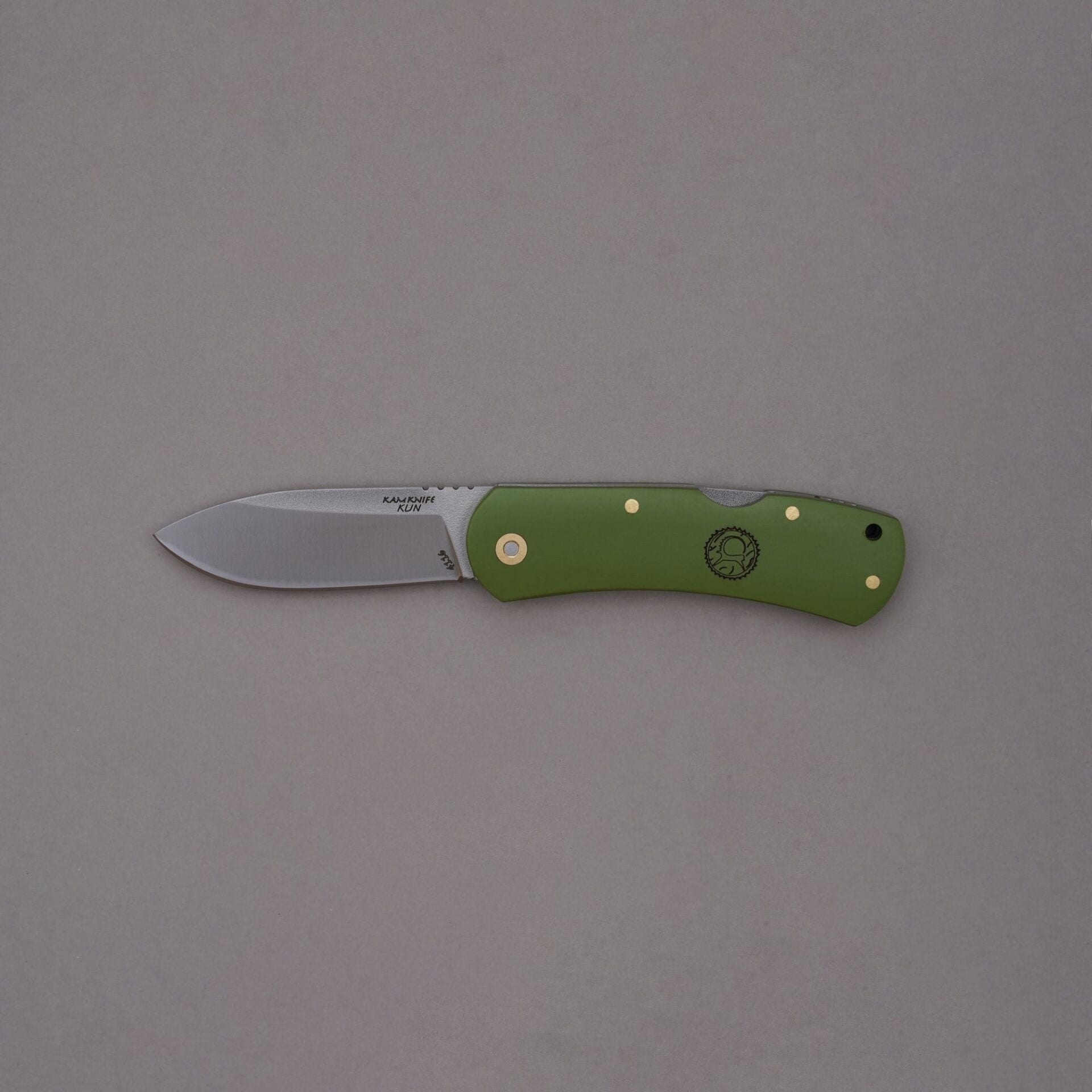 Kam Kun Model 4116 Çelik Yeşil Çakı