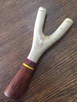 Handmade Pro El Yapımı Bushcraft  Ağaç Sapan