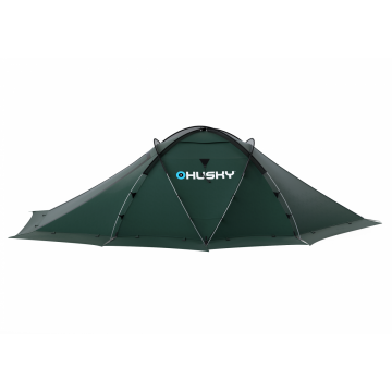 Husky Fighter 3+1 Kişilik 5 Mevsim Kar Etekli Çadır YEŞİL MZ