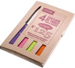 Opinel 4 Lu Renkli Sofra Bıçak Seti (001532)