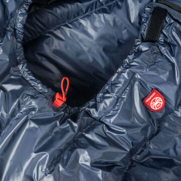 PAJAK Core 250 Short Lacivert Ultralight -1 Derece 400 Gr 700 Fill RDS Ördek Tüyü Uyku Tulumu EN13537