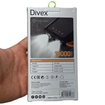 DİVEX DP-430 10.000mAh Powerbank