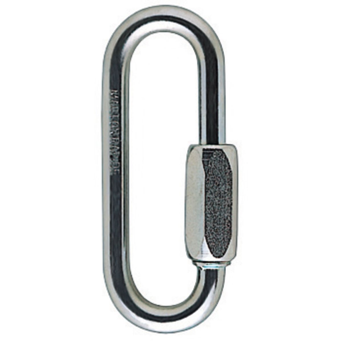 PETZL GO 7 mm Oval Mağaracı Çelik Karabina