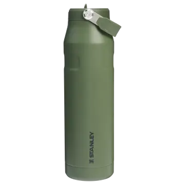 Stanley The IceFlow Flip Straw Pipetli Termos 1.06 LT Haki