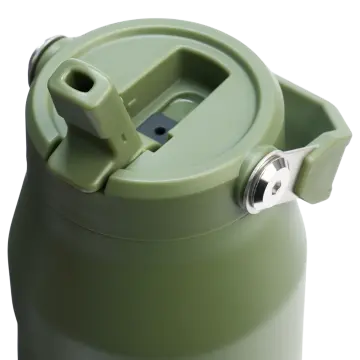 Stanley The IceFlow Flip Straw Pipetli Termos 1.06 LT Haki