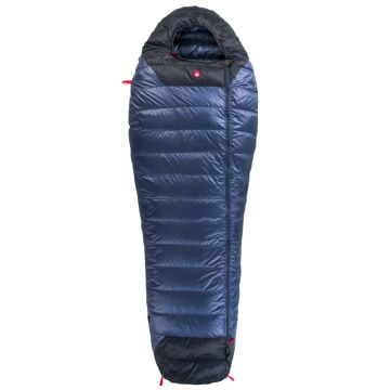 PAJAK Core 350 Short Lacivert Ultralight -18 Derece 700 Gr 700 Fill RDS Ördek Tüyü Uyku Tulumu EN13537