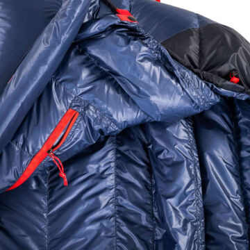 PAJAK Core 350 Short Lacivert Ultralight -18 Derece 700 Gr 700 Fill RDS Ördek Tüyü Uyku Tulumu EN13537