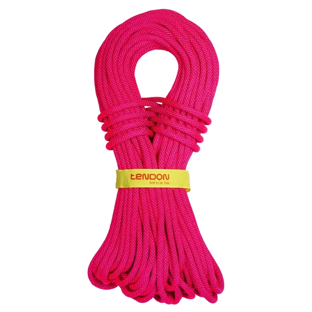 TENDON Master 9.0 TeFIX 60 Metre Pembe Tek / Yarım / İkiz Dinamik İp EN 892 CE 1019