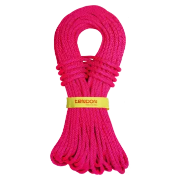 TENDON Master 9.0 TeFIX 60 Metre Pembe Tek / Yarım / İkiz Dinamik İp EN 892 CE 1019