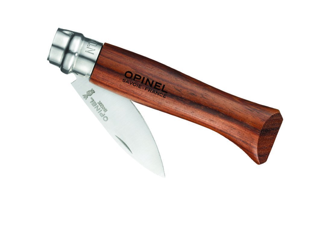 Opinel Inox Bubinga Saplı 9 No Midye Çakısı