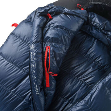 PAJAK Core 400 Short Lacivert Ultralight -24 Derece 760 Gr 700 Fill RDS Ördek Tüyü Uyku Tulumu EN13537
