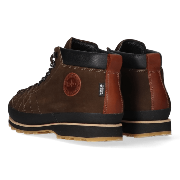 Lomer Italy Bio Naturale Premium Mid MTX Waterproof Vibram Full Çarşak Deri Erkek Bot Vulcano