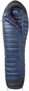 PAJAK Core 400 Regular Lacivert Ultralight -24 Derece 800 Gr 700 Fill RDS Ördek Tüyü Uyku Tulumu EN13537