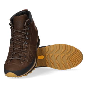 Lomer Italy Bio Naturale Premium Mid MTX Waterproof Vibram Full Çarşak Deri Erkek Bot Vulcano