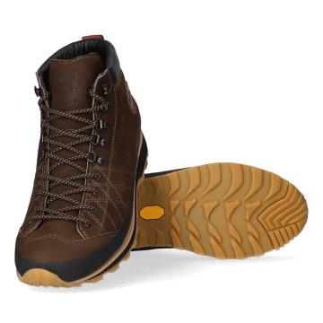 Lomer Italy Bio Naturale Premium Mid MTX Waterproof Vibram Full Çarşak Deri Erkek Bot Vulcano