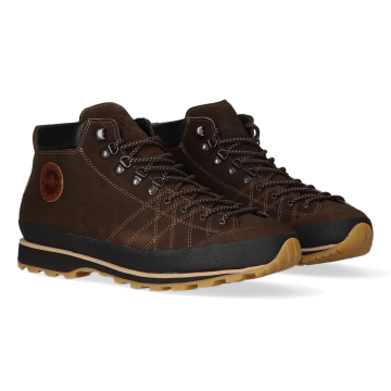 Lomer Italy Bio Naturale Premium Mid MTX Waterproof Vibram Full Çarşak Deri Erkek Bot Vulcano