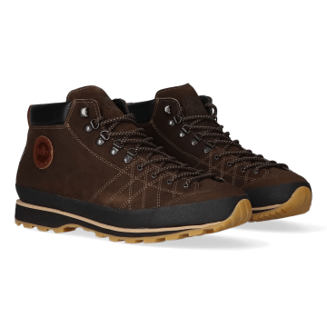 Lomer Italy Bio Naturale Premium Mid MTX Waterproof Vibram Full Çarşak Deri Erkek Bot Vulcano