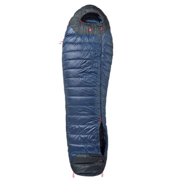PAJAK Core 400 Long Lacivert Ultralight -24 Derece 880 Gr 700 Fill RDS Ördek Tüyü Uyku Tulumu EN13537