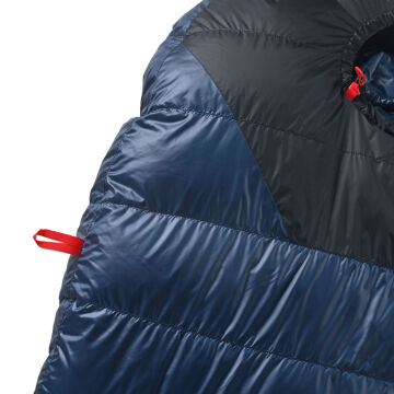 PAJAK Core 400 Long Lacivert Ultralight -24 Derece 880 Gr 700 Fill RDS Ördek Tüyü Uyku Tulumu EN13537