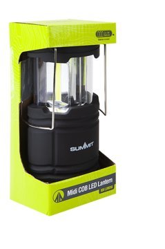 Summit Midi COB LED Katlanabilir kamp Lambası 360 Drece Black