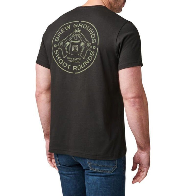 5.11 Brew Ground Ss Tee Kısa Kol Siyah T-Shirt