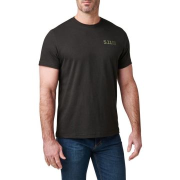 5.11 Brew Ground Ss Tee Kısa Kol Siyah T-Shirt