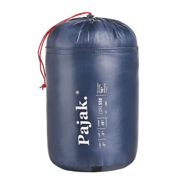 PAJAK Core 550 Regular Lacivert Ultralight -9 Derece 915 Gr 700 Fill RDS Ördek Tüyü Uyku Tulumu EN13537