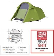 Vango Soul 300 3 Kişilik Çadır