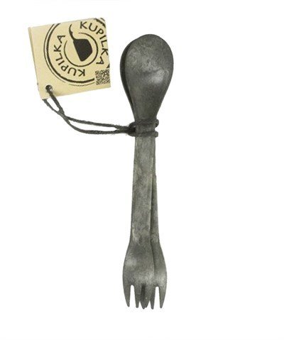 Kupilka Spork 225 2li Çatal Kaşık Siyah